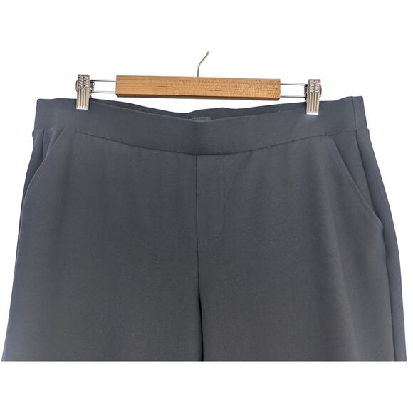 Torrid Pull-On Relaxed Taper Studio Luxe Ponte High-Rise Pant Black Sz 2R Office - Picture 6 of 9
